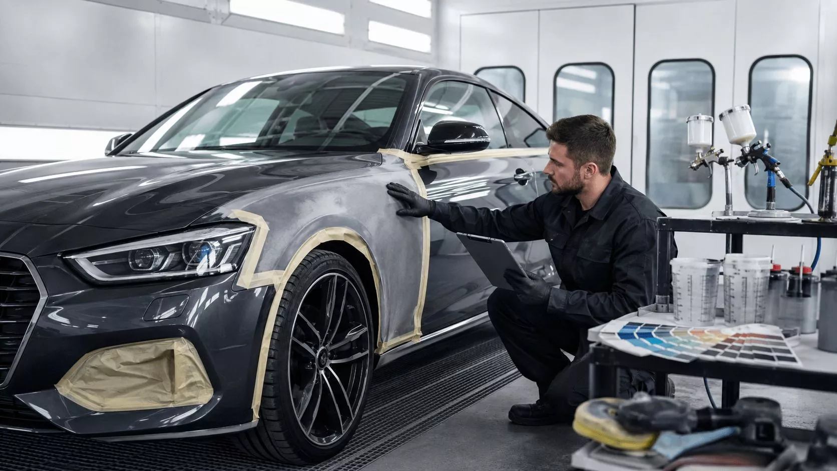 Как рассчитать покраску автомобиля